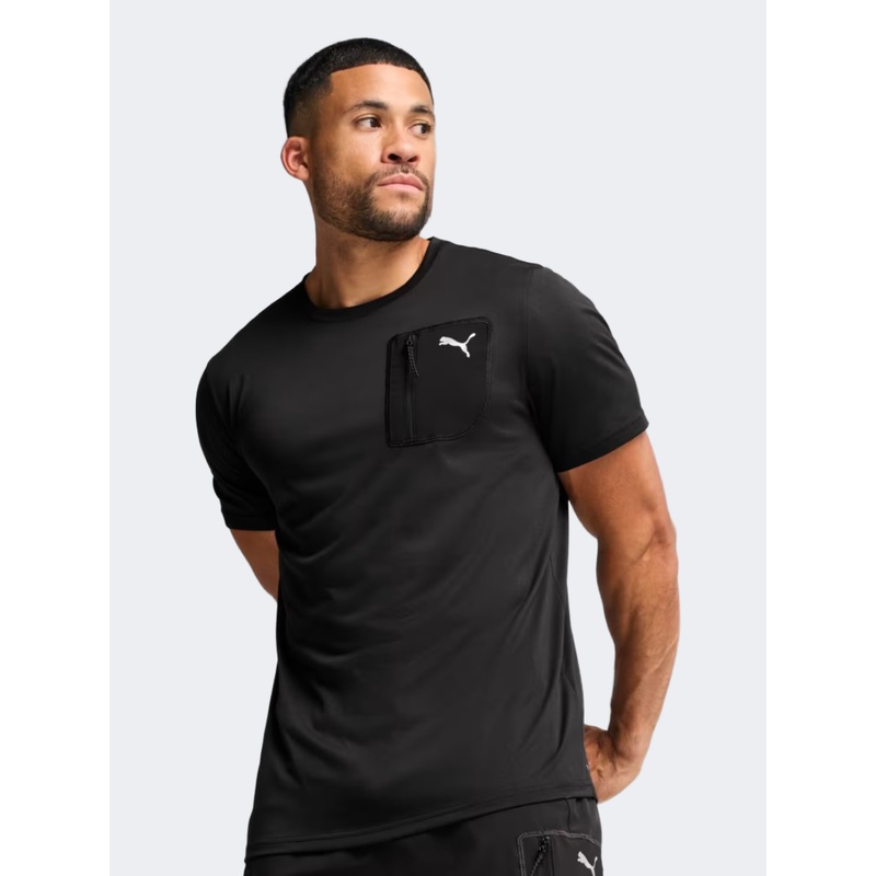 Puma Flex Pocket Men Training T-Shirt Black