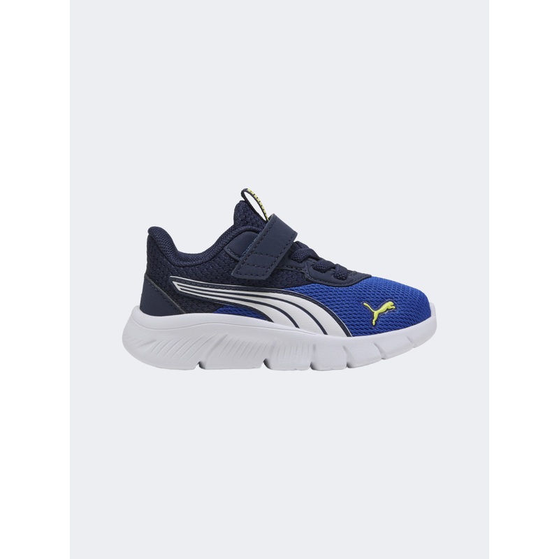Puma Flexfocus Modern Ac Plus Infant Boys Running Sneakers Blue/White/Navy