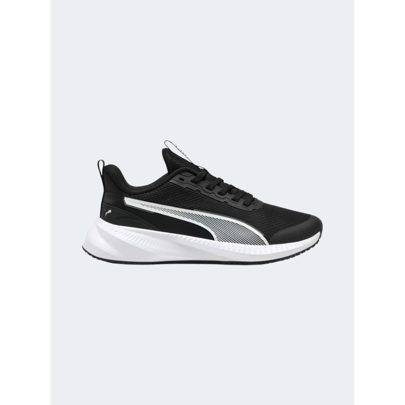 Puma Flyer Lite 3 Gs Boys Running Sneakers Black/White