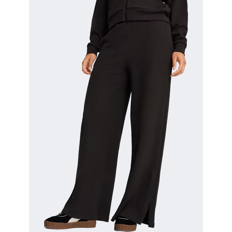 Puma Her Comfort High Waist Straight Women Lifestyle Pant Black