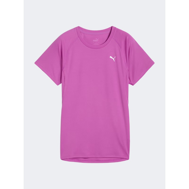 Puma Run Velocity Women Running T-Shirt Wild Berry