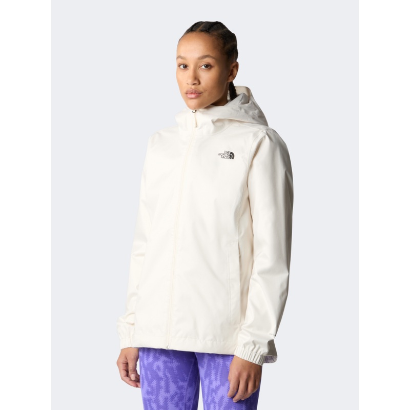 The North Face Quest Women Hiking Jacket White Dune