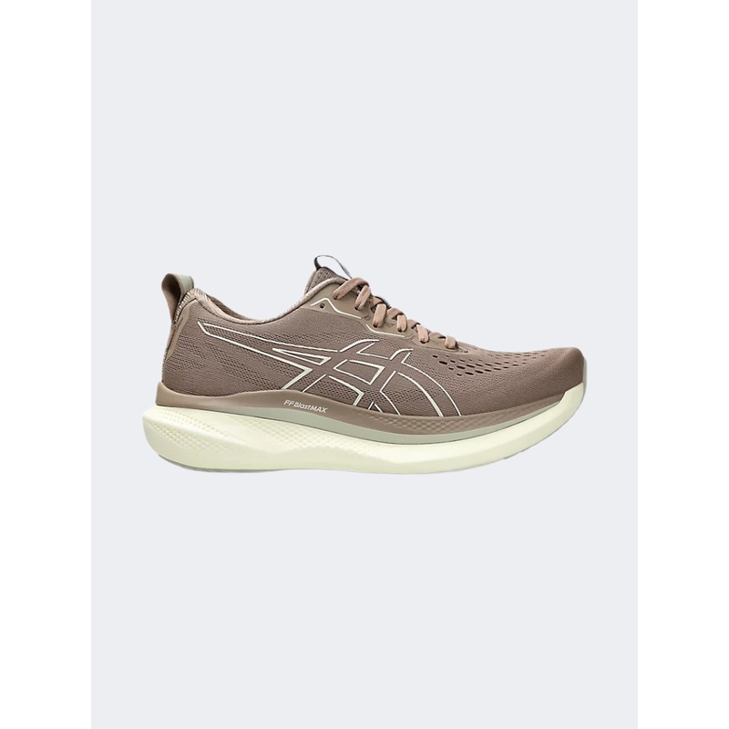 Asics Glideride Max Men Running Shoes Taupe Gre/Birch