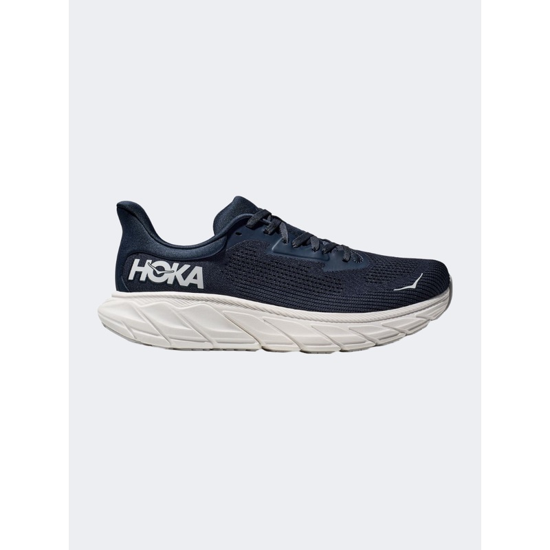 Hoka Arahi 7 Men Running Shoes Outer Space/White