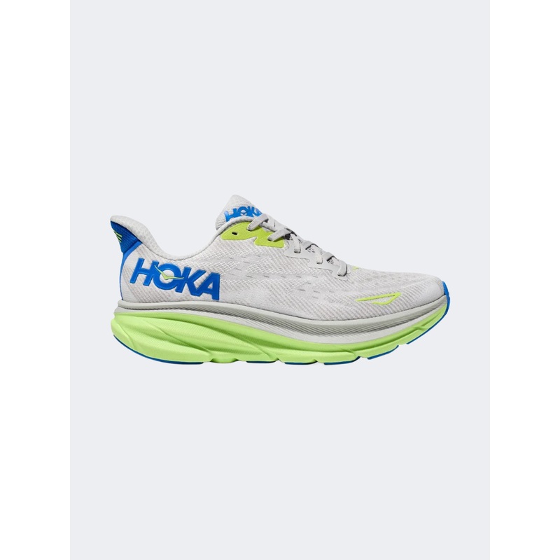 Hoka Clifton 9 Men Running Shoes Stardust/Cobalt