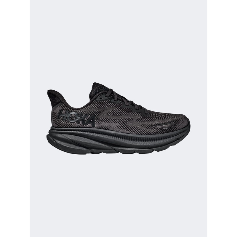 Hoka Clifton 9 Women Running Shoes Black