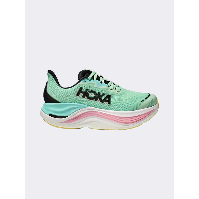 Hoka Skyward X Women Running Shoes Mint Fluorite/Blue