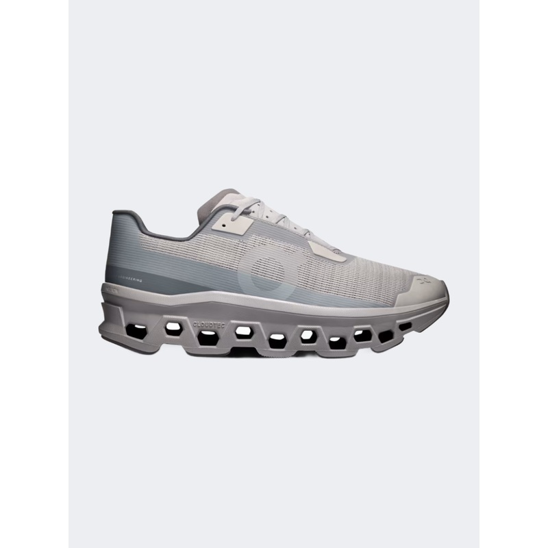 On Cloudmonster Void Men Running Sneakers Alloy/Glacier