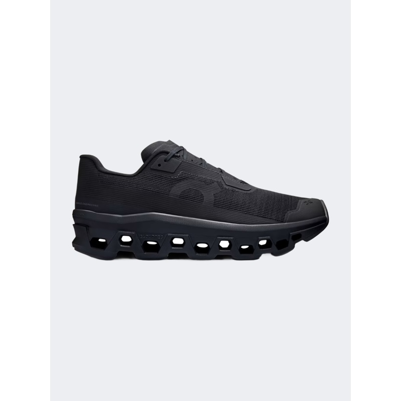 On Cloudmonster Void Men Running Sneakers Black