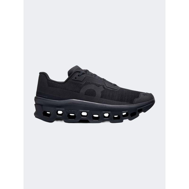 On Cloudmonster Void Women Running Sneakers Black