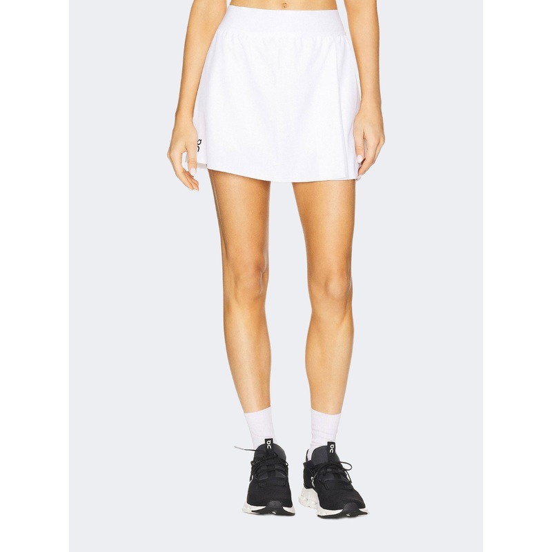 On Court  Women Tennis Skirt White