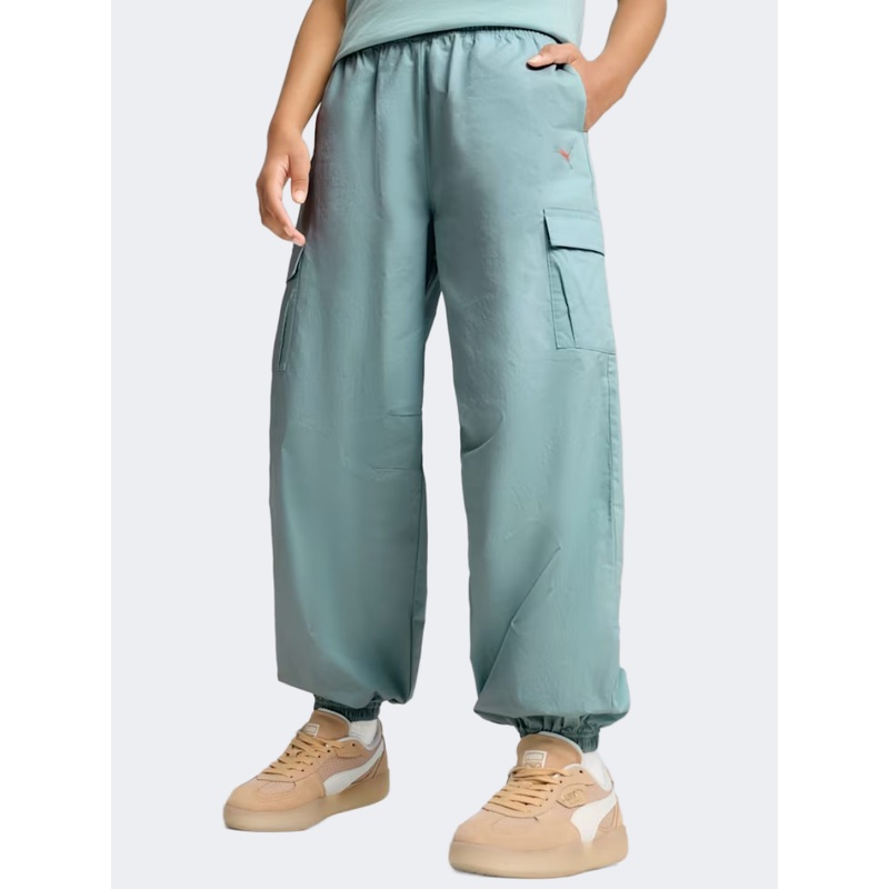 Puma Butterfly Vibe Girls Lifestyle Pant Modern Mint