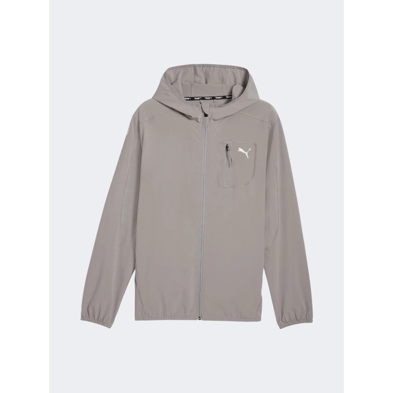 Puma Flex Woven Men Training Jacket Grey