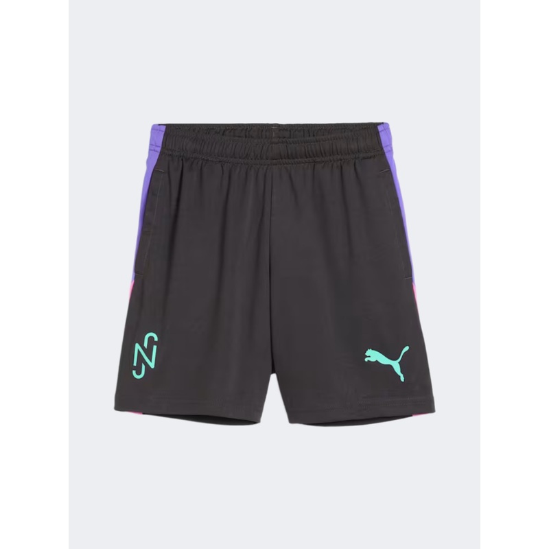 Puma Neymar Jr Creativity Boys Football Short Dark Coal