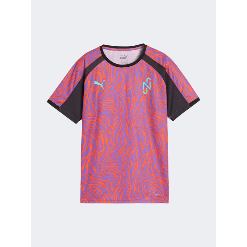 Puma Neymar Jr Creativity Boys Football T-Shirt Soft Violet