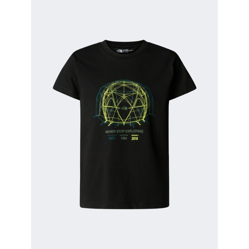 The North Face Graphic Relaxed Boys Lifestyle T-Shirt Black