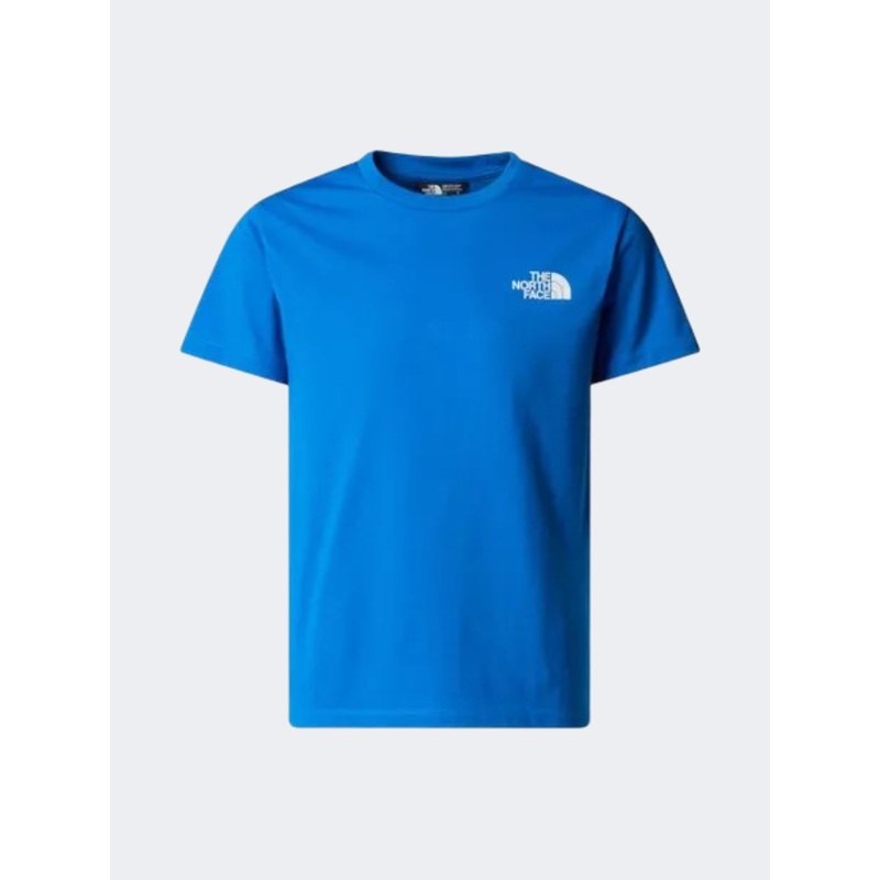 The North Face Simple Dome Boys Lifestyle T-Shirt Blue