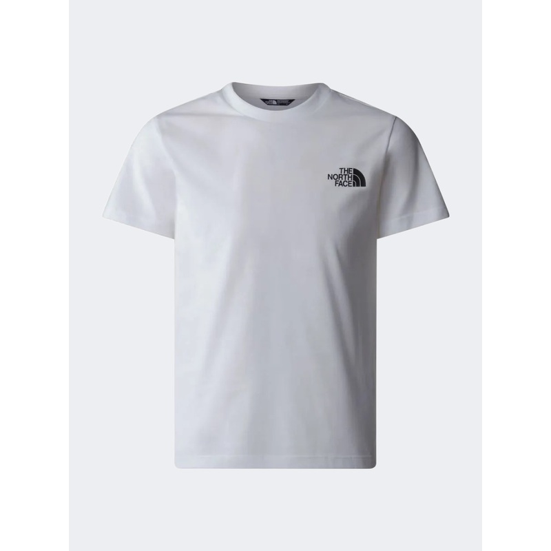 The North Face Simple Dome Boys Lifestyle T-Shirt White