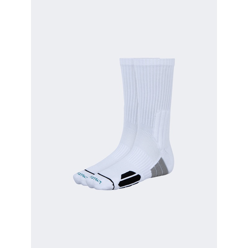 Top Ten Comfortable Unisex Basketball Crew Socks White/Black