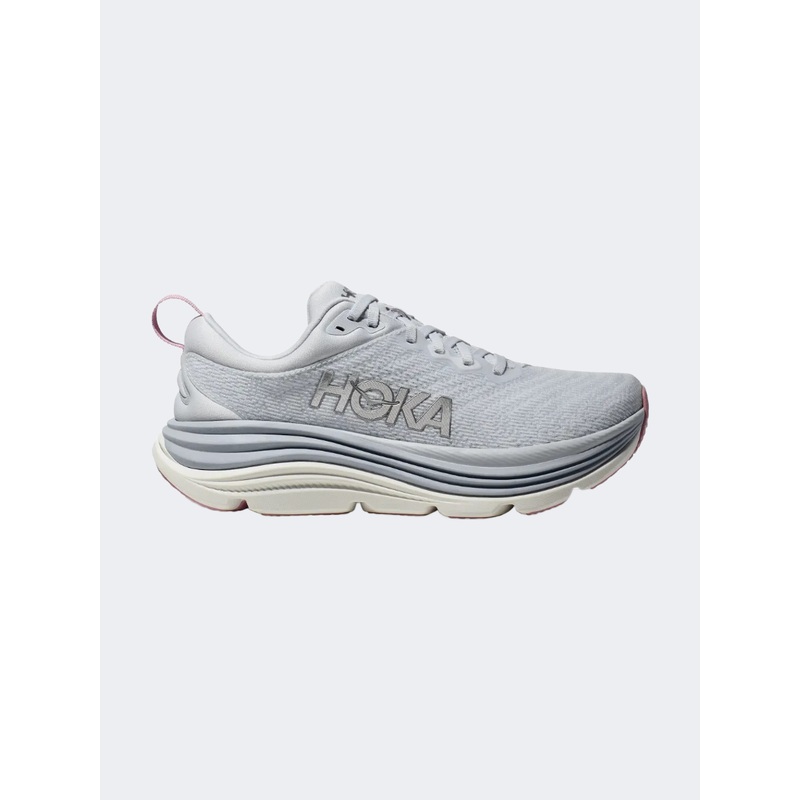 Hoka Gaviota 5 Women Running Sneakers Sea Ice/Pink