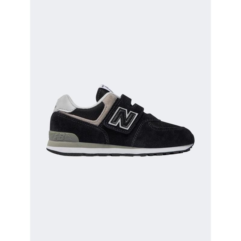 New Balance 574 Ps-Boys Lifestyle Shoes Black/Beige