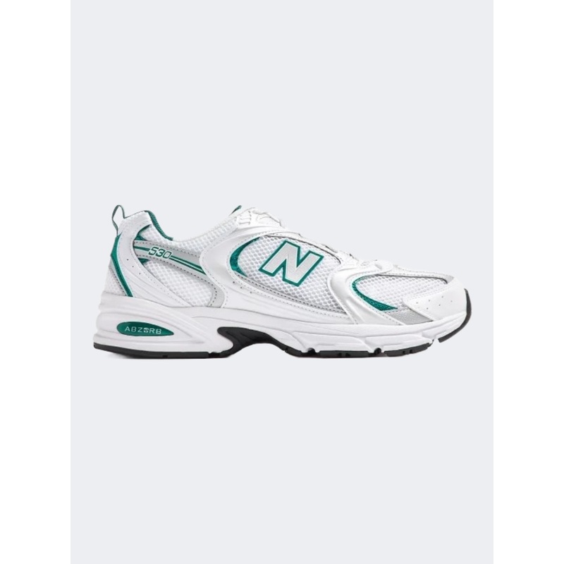 New Balance MR530 Unisex Lifestyle Shoes White/Metalic Petrol