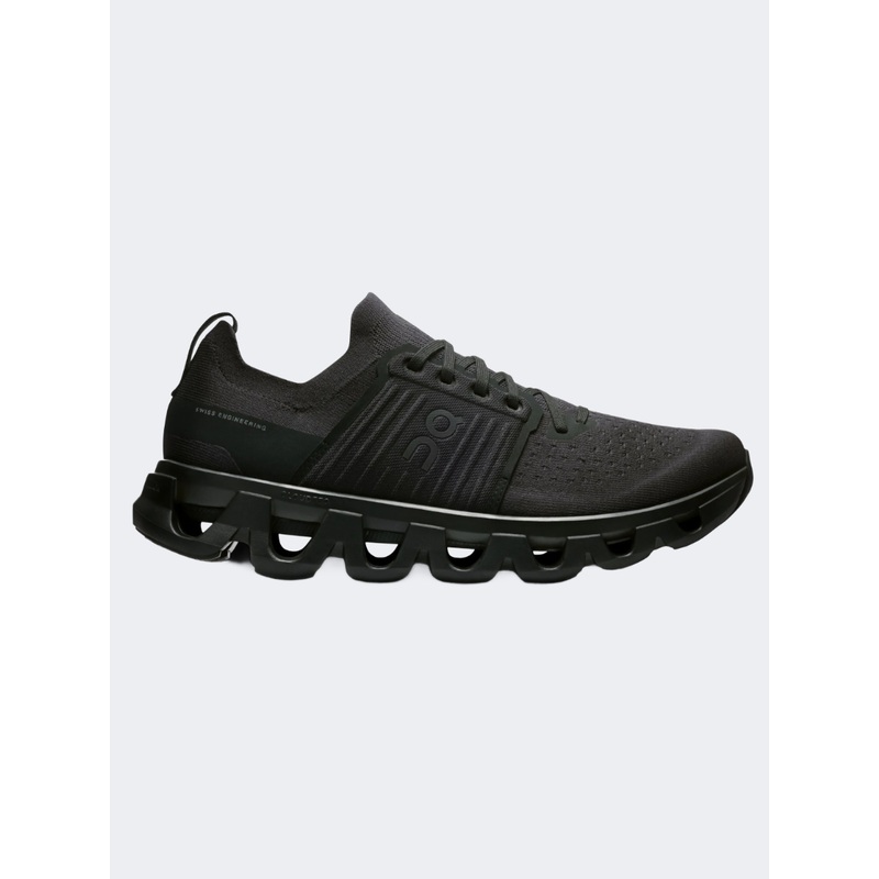 On Cloudswift 4 Men Running Sneakers Black Eclipse