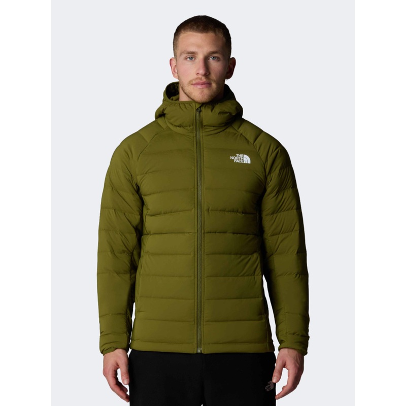 The North Face Belleview Stretch Down Men Lifestyle Jacket Forest Olive