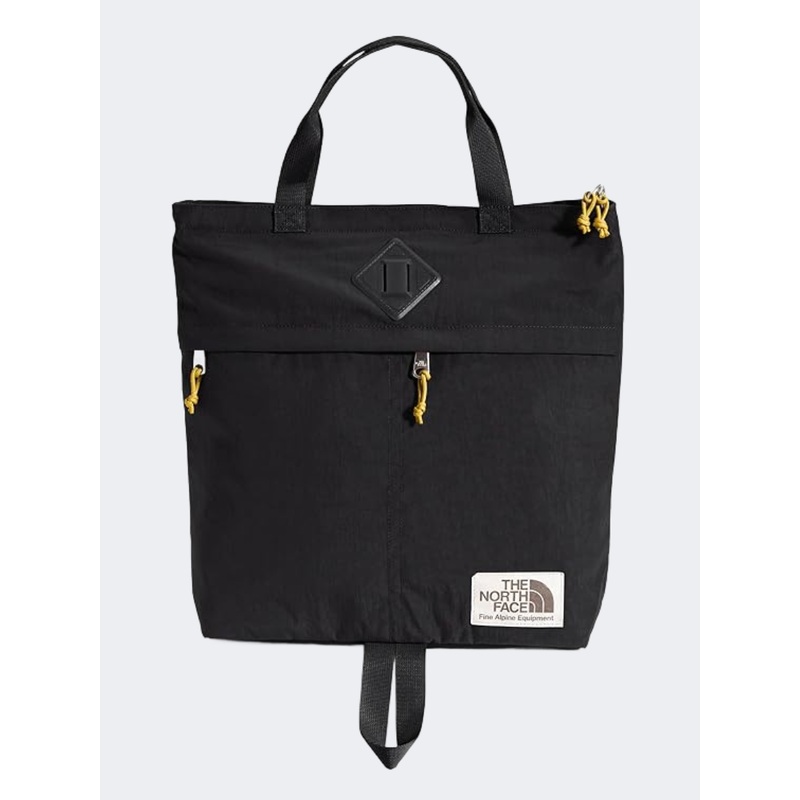 The North Face Berkeley Tote Pack Men Hiking Bags Cases And Luggage Black/Mineral Gold