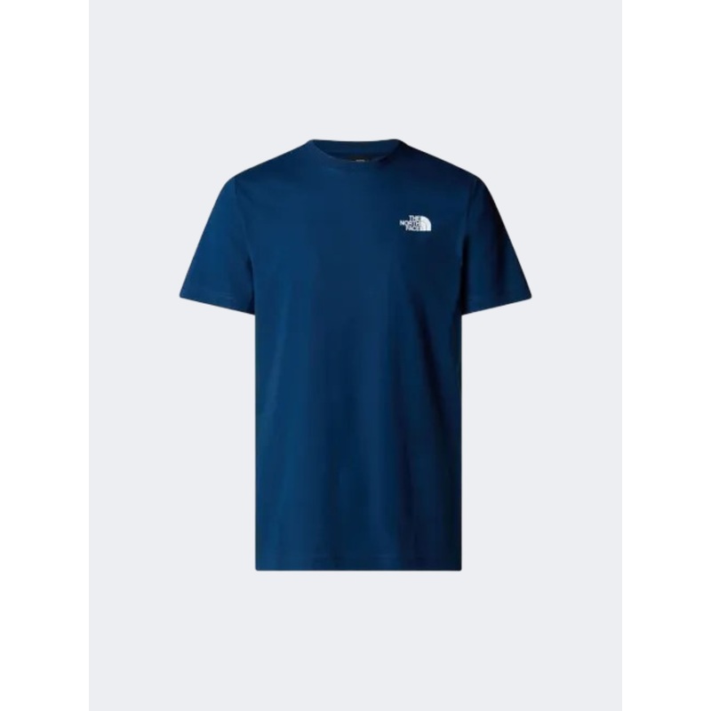 The North Face Box Nse Celebration Men Lifestyle T-Shirt Estate Blue