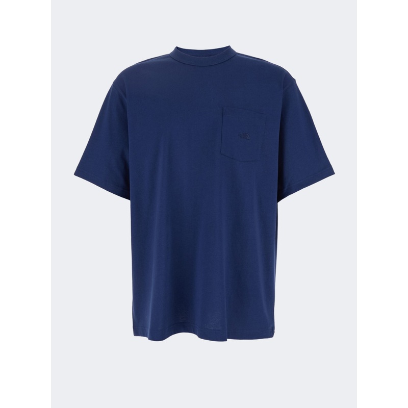 The North Face Dome Relaxed Pocket Men Lifestyle T-Shirt Estate Blue