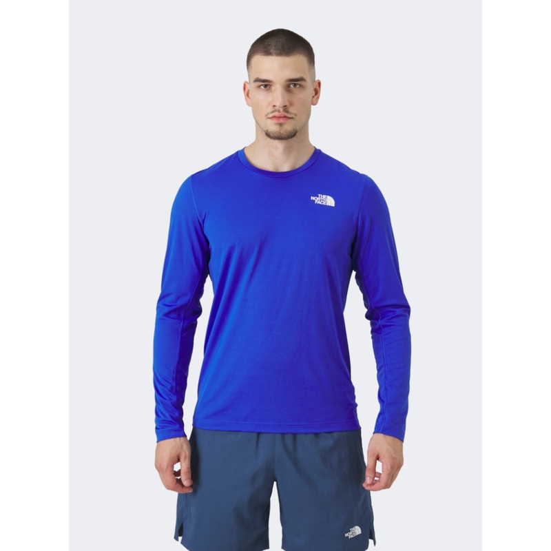 The North Face Lightbright Men Lifestyle Long Sleeve Blue