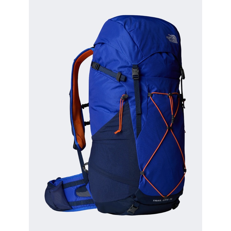 The North Face Trail Lite 36L Men Hiking Bags Cases And Luggage Blue/Summit Navy