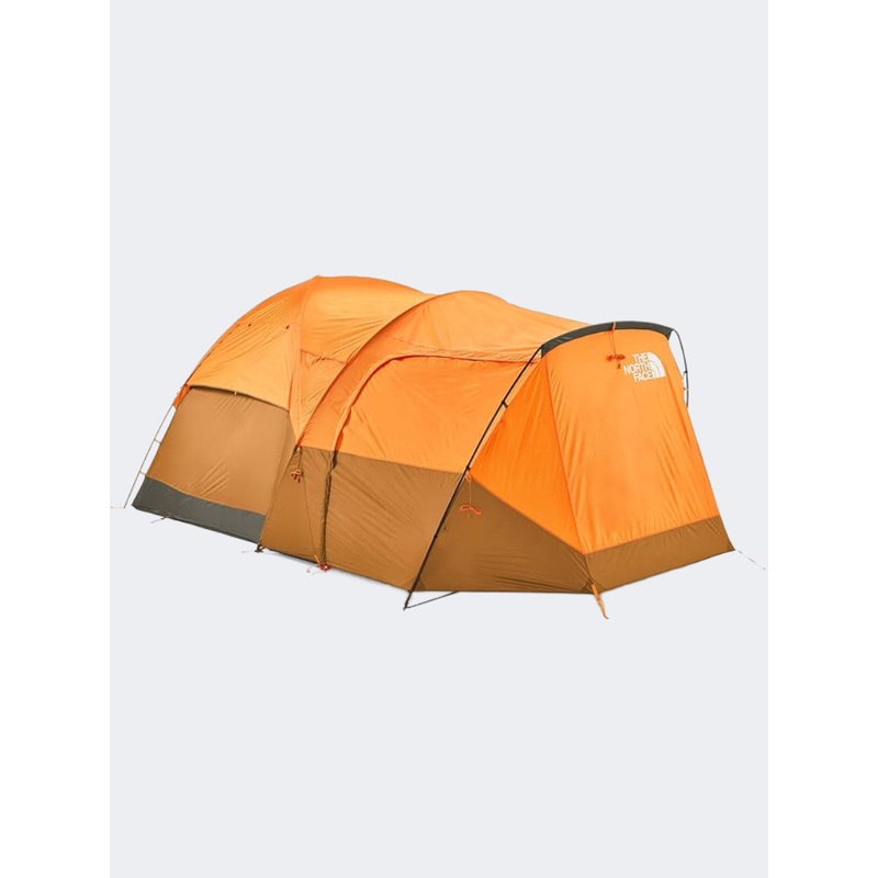 The North Face Wawona Unisex Camping Tent Brown Orange