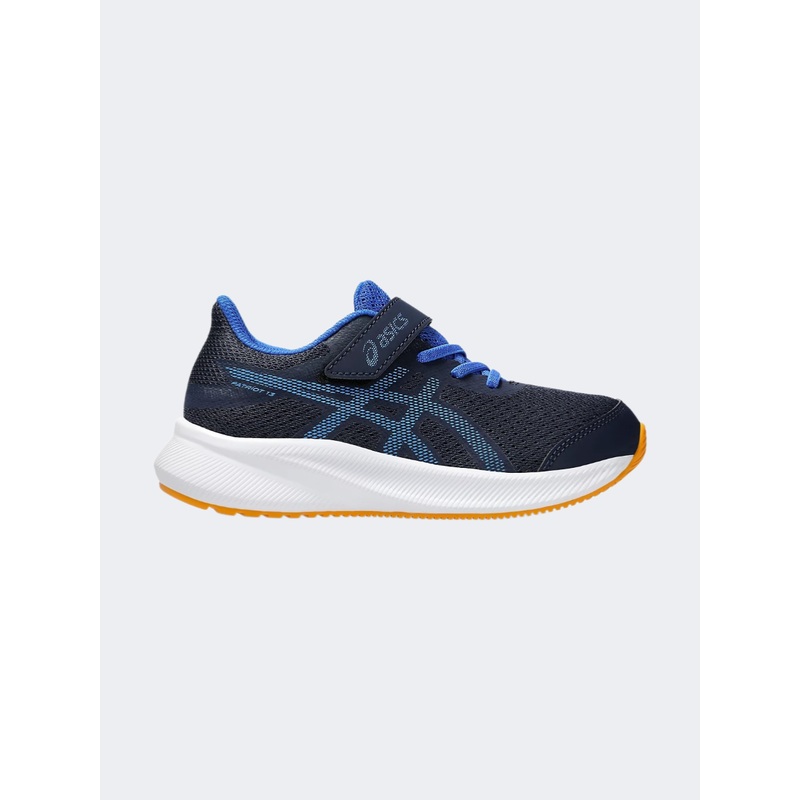 Asics Patriot 13 Ps-Boys Running Shoes Midnight/Blue Coast