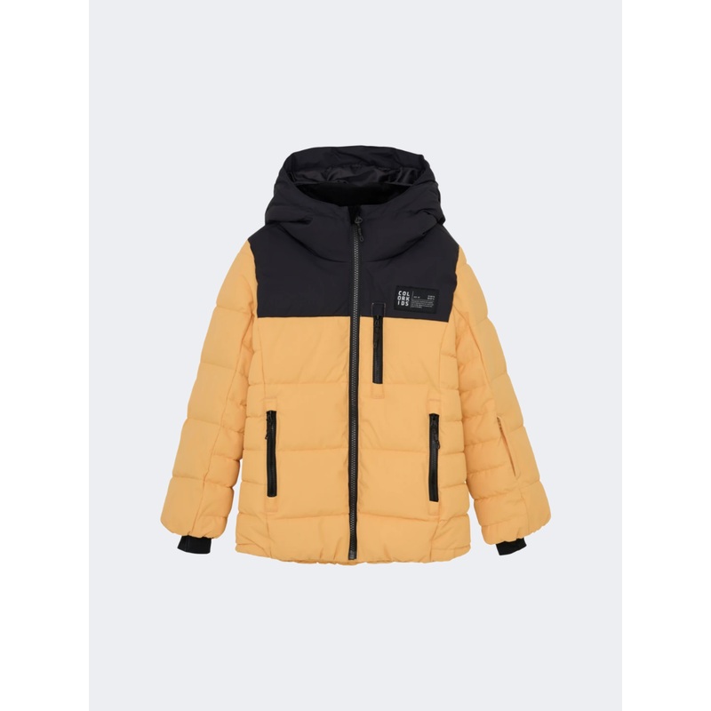 Color Kids Puffer Girls Skiing Jacket Chamois