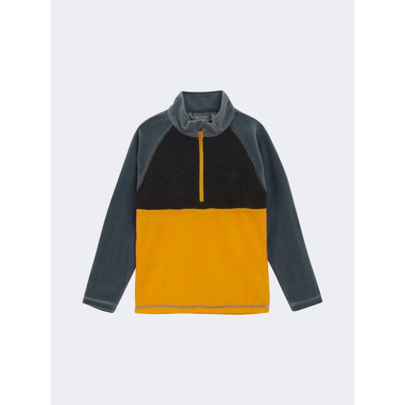 Color Kids Pulli Boys Skiing Fleece Stormy Weather