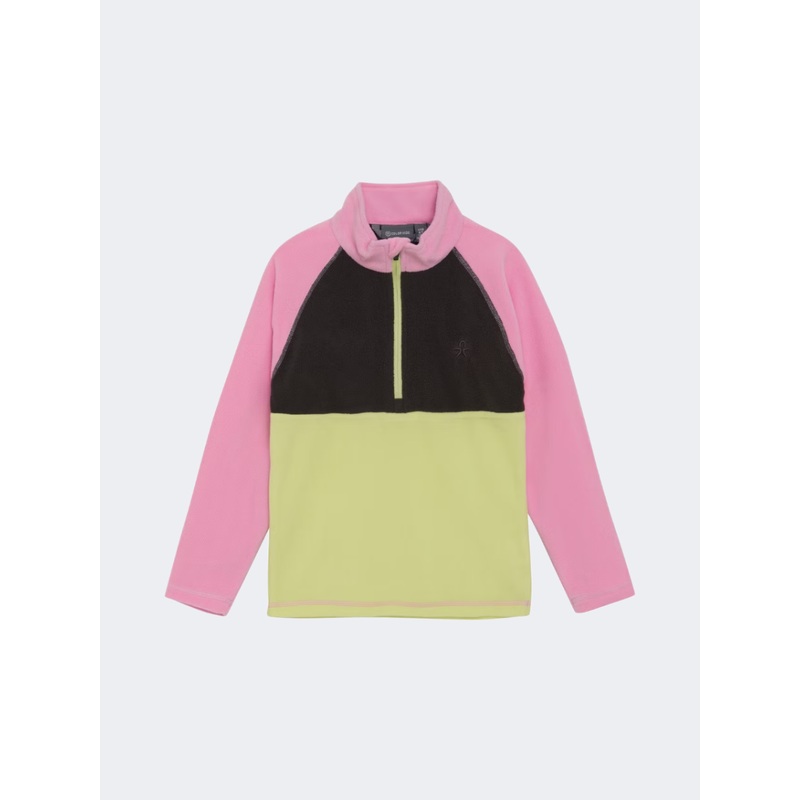 Color Kids Pulli Girls Skiing Fleece Bonbon