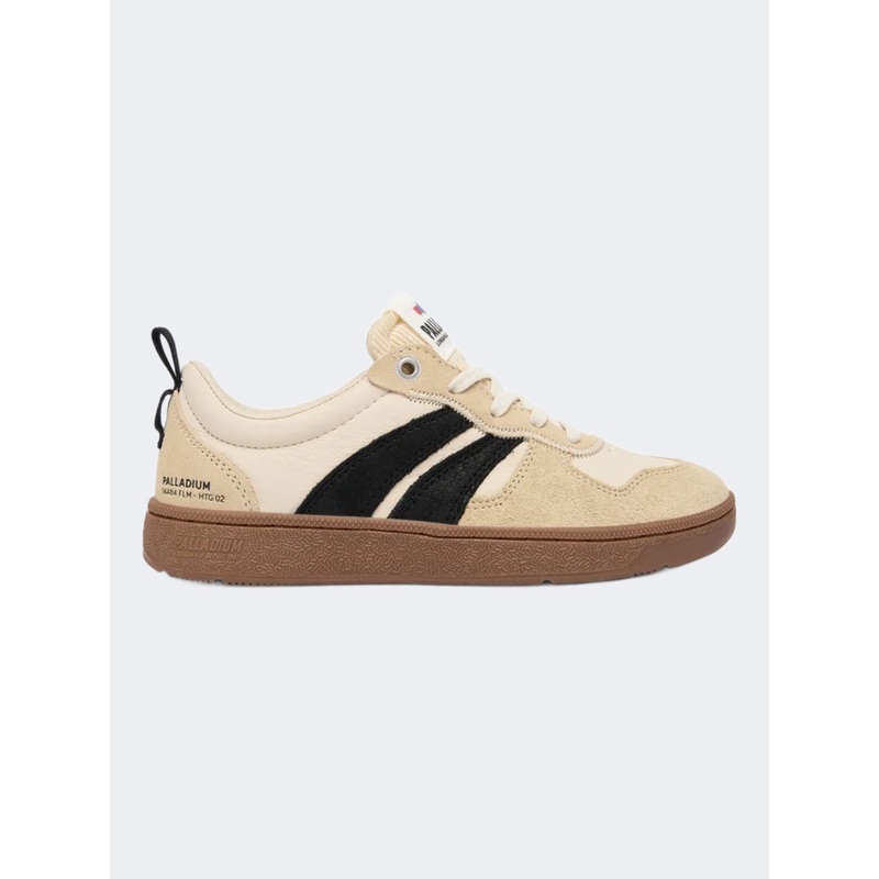 Palladium Pallacup Flame Og Unisex Lifestyle Shoes Almond Milk