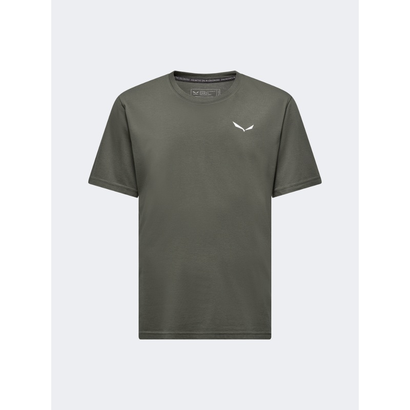 Salewa Eagle Vocab Men Hiking T-Shirt Faded Green