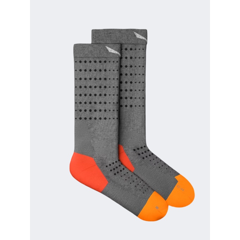 Salewa Pedroc Alpine Merino Quarter Men Hiking Sock Grey Light Melange