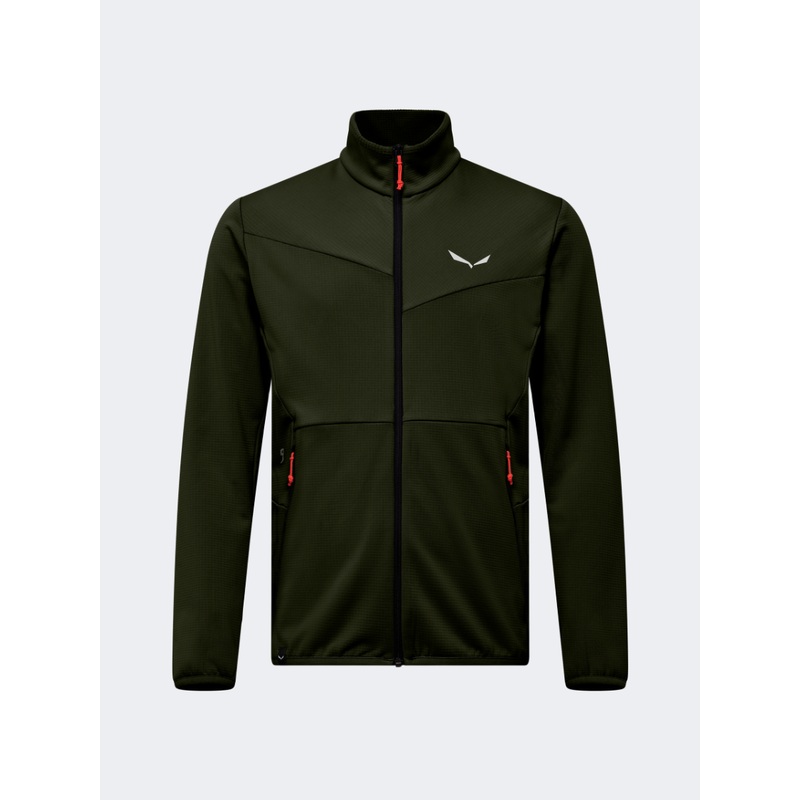 Salewa Puez Cammino Polarlite Men Hiking Jacket Dark Olive