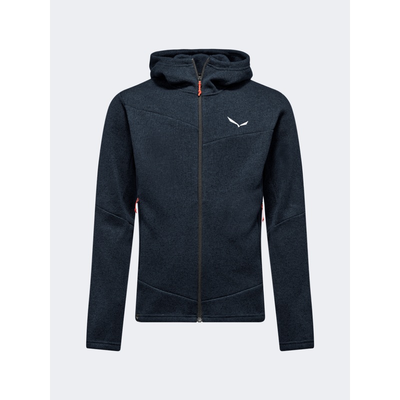 Salewa Puez Rocca Hooded Men Hiking Jacket Navy Blazer