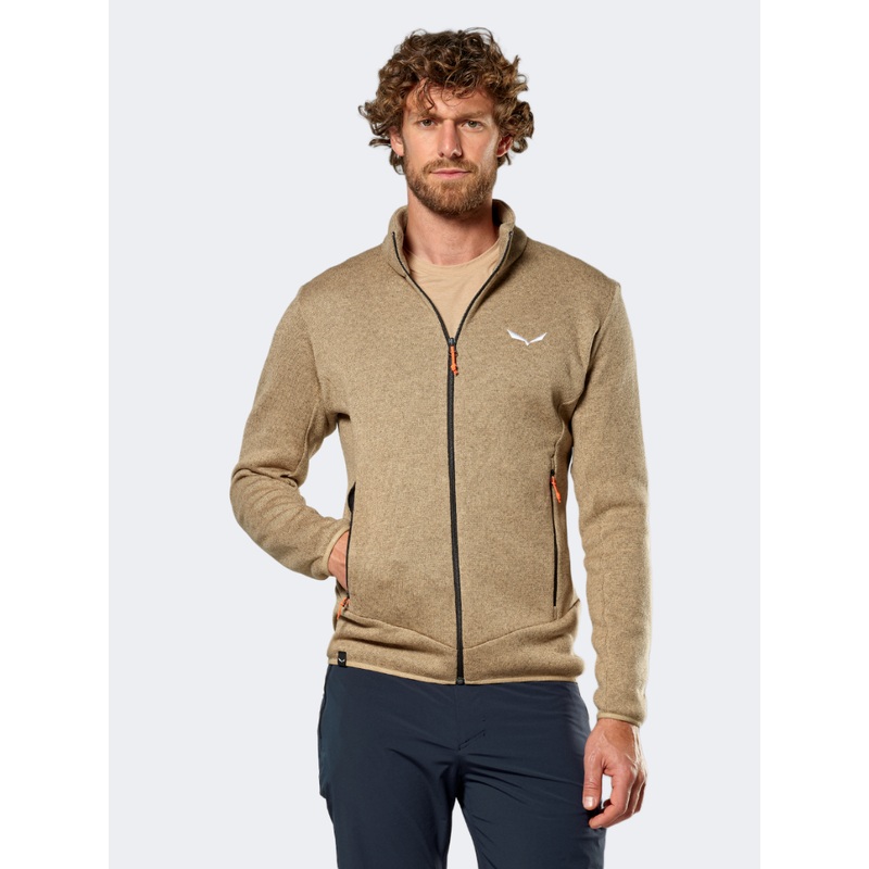 Salewa Puez Rocca Polarlite Men Hiking Jacket Quicksand