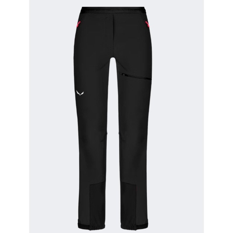 Salewa Sella Durastretch Light Women Skiing Pant Black Out