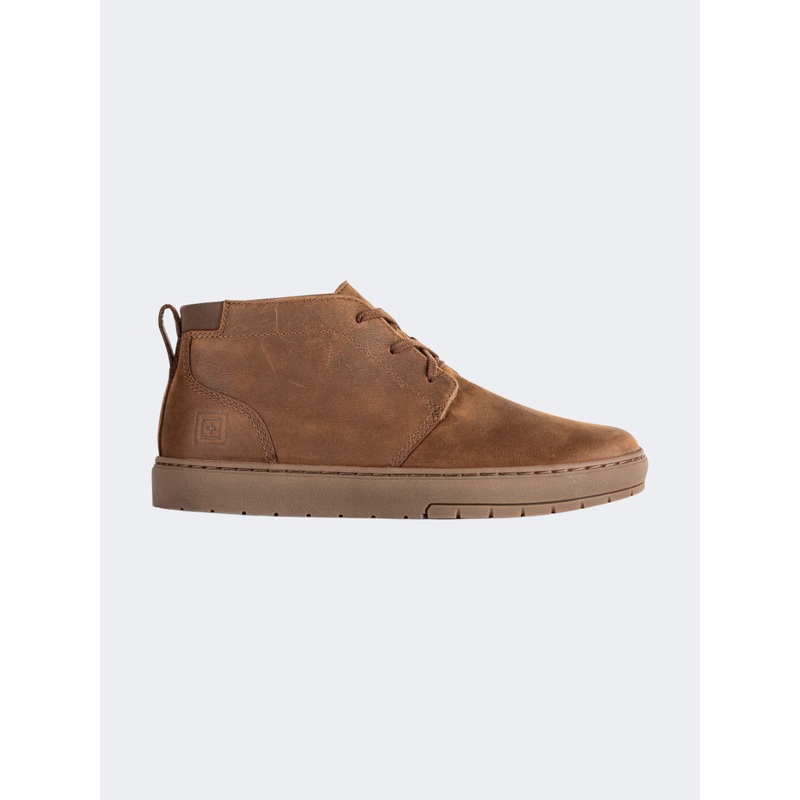 5-11 Chukka Men Tactical Shoes Brown