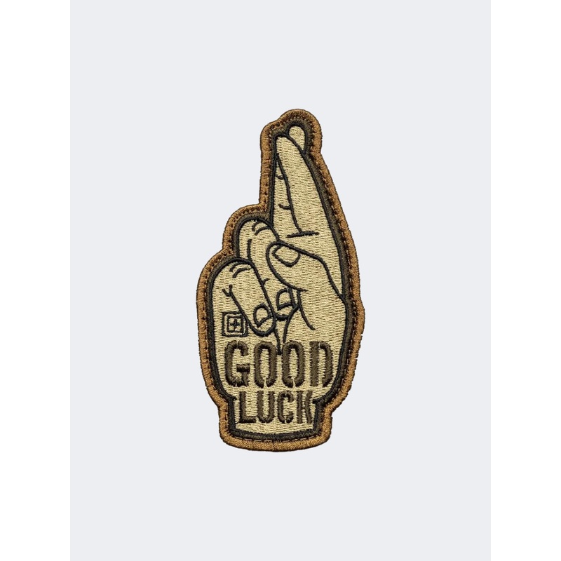 5-11 Good Luck 2.0 Tactical Patches, Tags And Stickers Brown