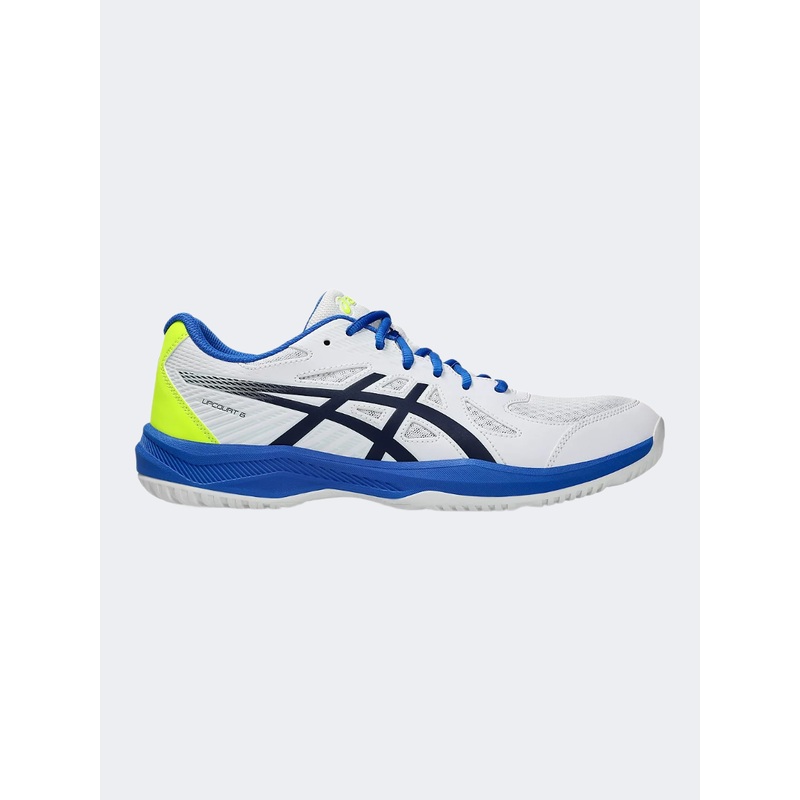 Asics Upcourt 6 Men Indoor Shoes White/Midnight