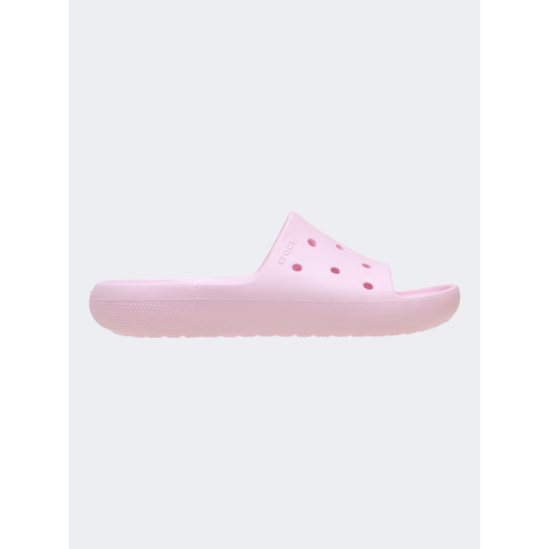 Crocs Classic V2 Unisex Lifestyle Slippers Pink Milk