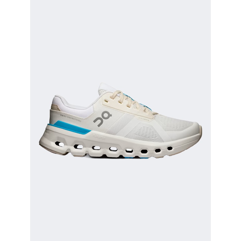 On Cloudrunner 2 Women Running Shoes White/Horizon
